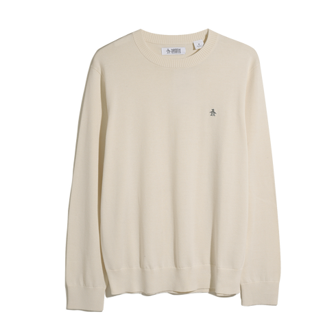 Sticker Pete Crew Neck Sweater Birch