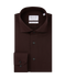 Bordeauxrood overhemd met donkere knopen
