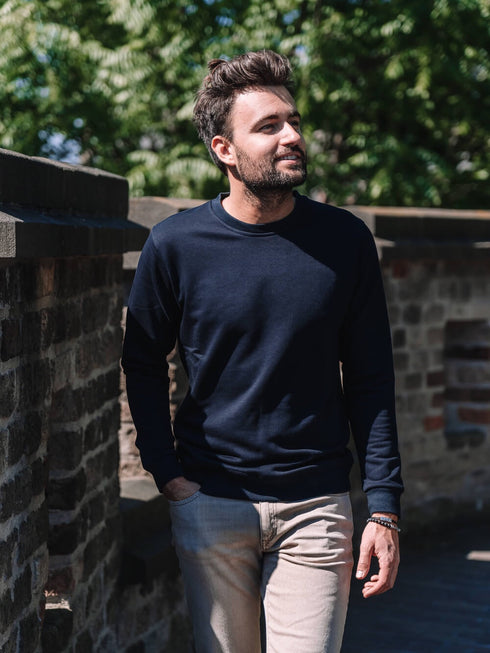 Navy blue sweatshirt