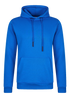 Felblauwe hoodie